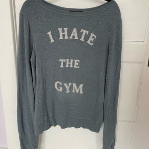 Wildfox Sweater Crewneck Fleece